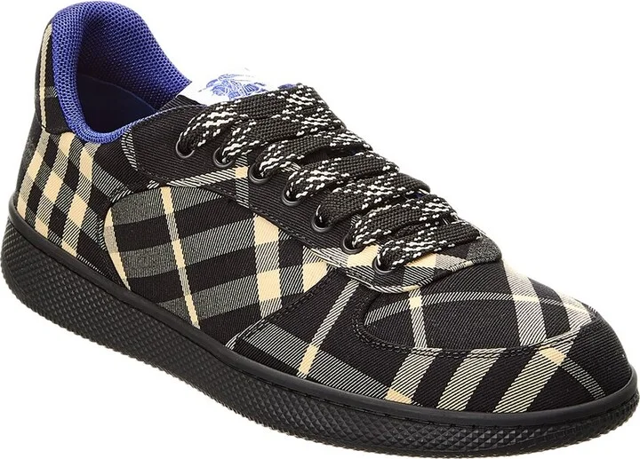 Burberry Terrace Check Canvas Sneaker