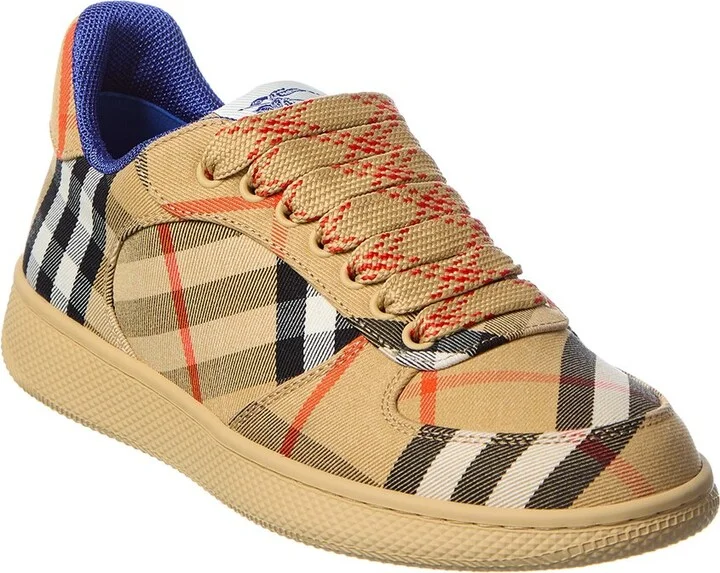 Burberry Terrace Check Canvas Sneaker