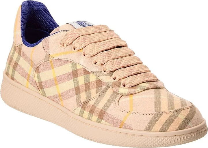 Burberry Terrace Check Canvas Sneaker