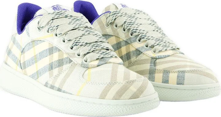 Burberry Terrace Check Sneakers - Image 2