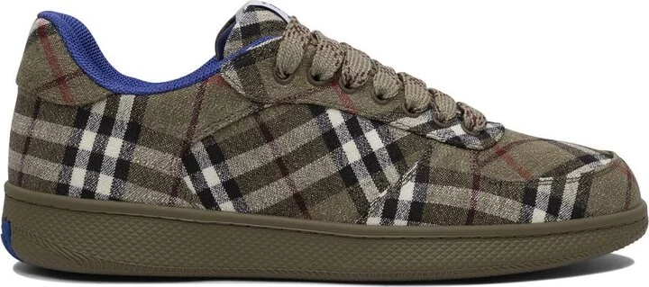 Burberry Terrace Checked Sneakers Shoes