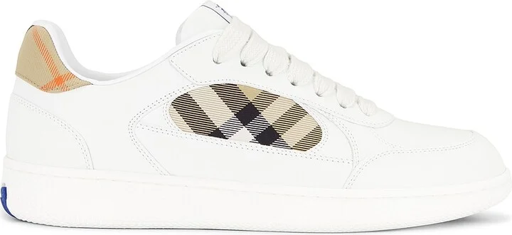 Burberry Terrace Mix Sneaker in White