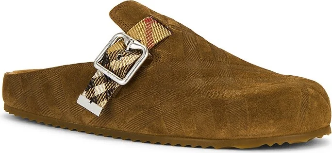 Burberry Urchin Slide in Brown - Image 2