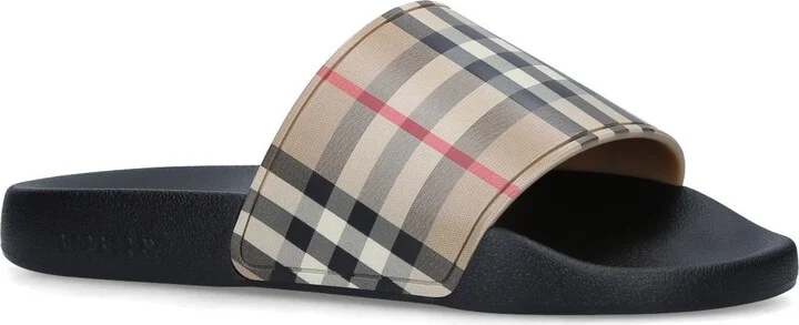 Burberry Vintage Check Furley Slides