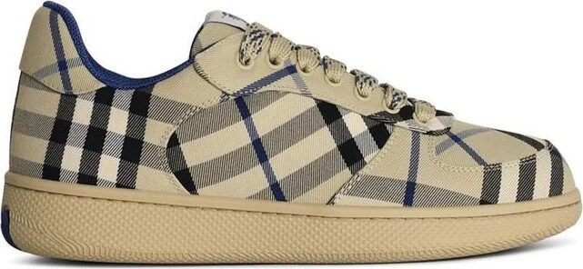 Burberry Vintage Check Lace-Up Sneakers