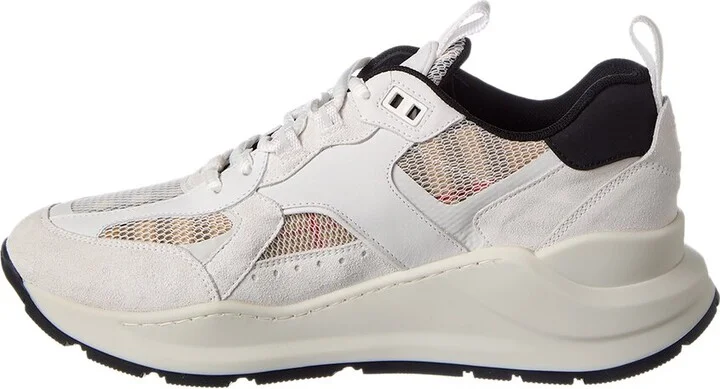 Burberry Vintage Check Mesh & Suede Sneaker - Image 2