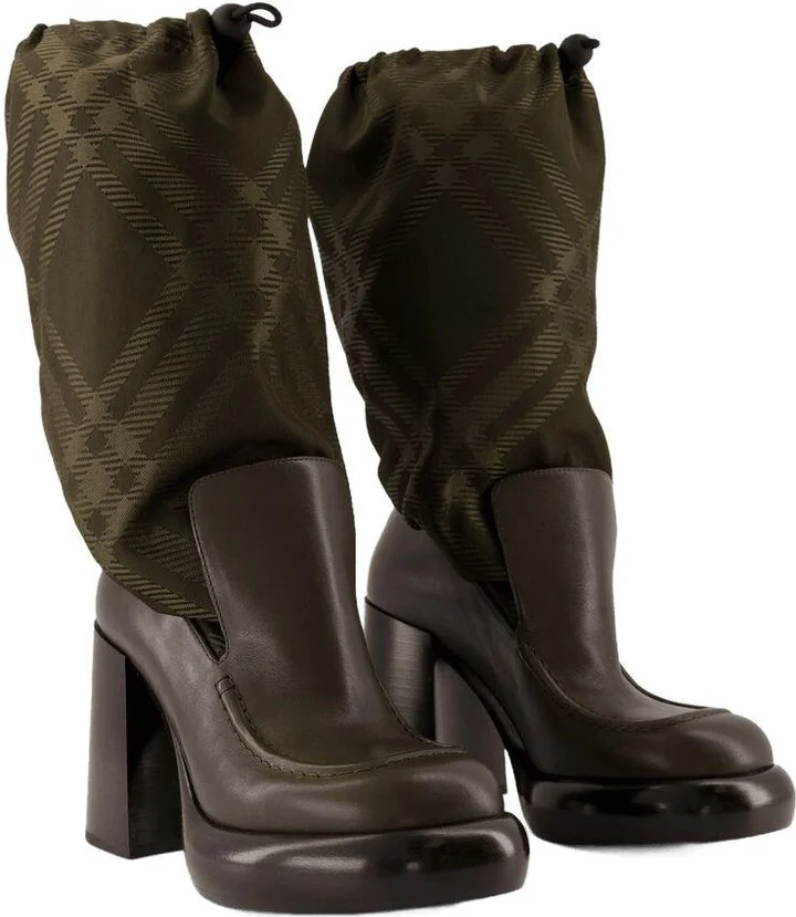 Burberry Wedge 95 Boots - Image 2