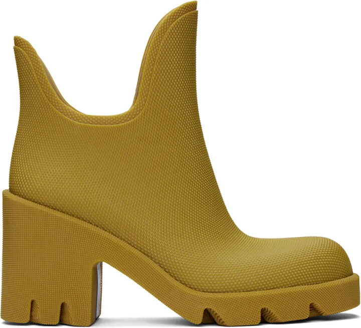 Burberry Yellow Marsh Boots