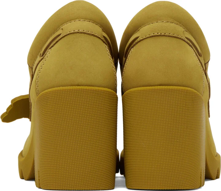 Burberry Yellow Stride Heels - Image 2