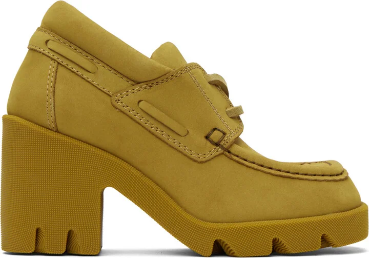 Burberry Yellow Stride Heels