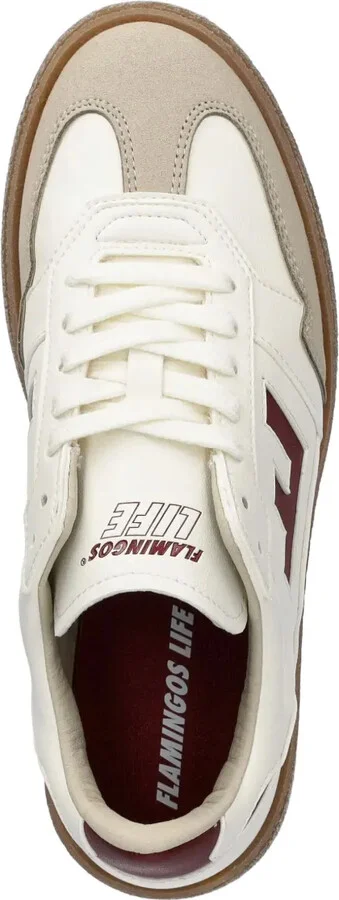 Burela logo-detail leather sneakers - Image 4