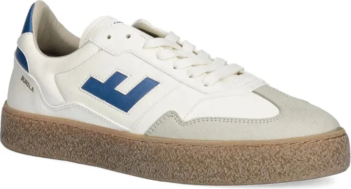 Burela logo-detail leather sneakers - Image 2