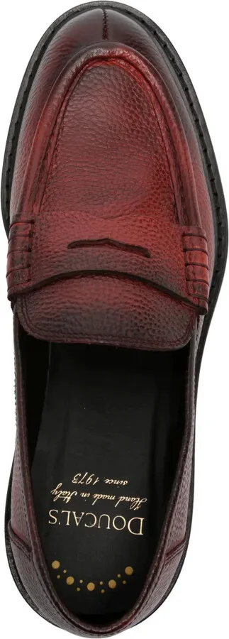 Burnished-Finish Leather Loafers - Image 4