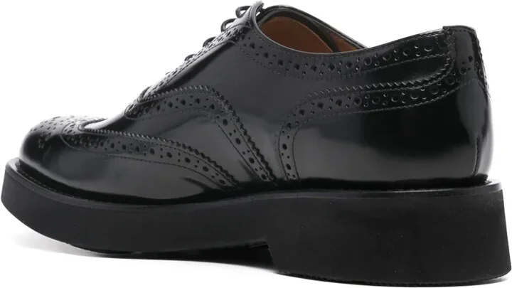 Burwood leather brogue shoes - Image 3