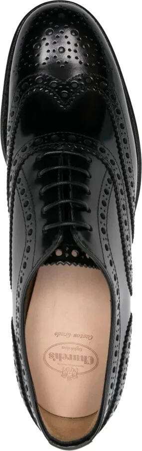 Burwood leather brogues - Image 4