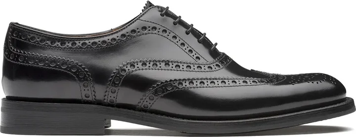 Burwood leather brogues