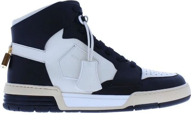 Buscemi High-Top Colour-Block Lace-Up Sneakers