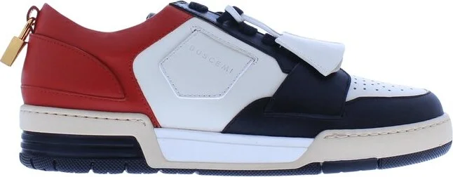Buscemi Round Toe Lace-Up Sneakers