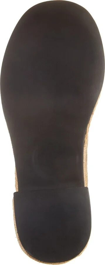 Butterfly Raffia Platform Slide Sandal - Image 6