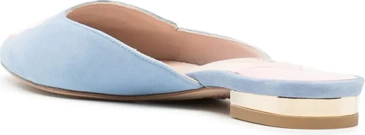 Butterfly suede mules - Image 3