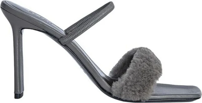 By Far Ada Double Strap Heeled Sandals