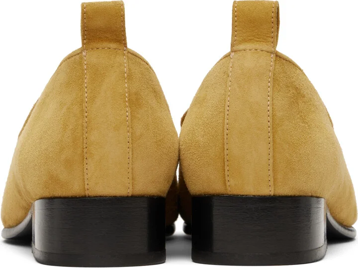 BY FAR Beige Alfred Loafers - Image 2