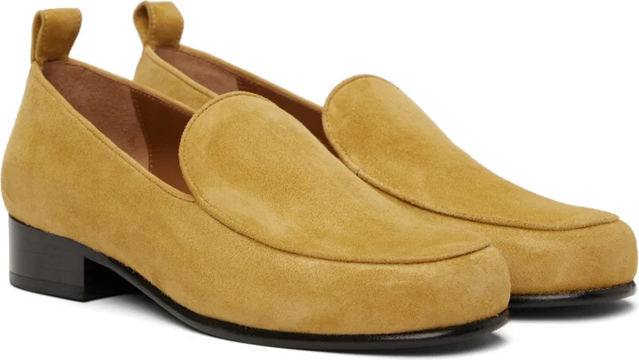 BY FAR Beige Alfred Loafers - Image 4
