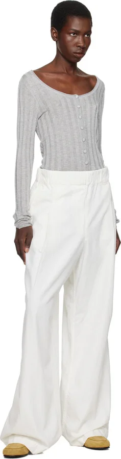 BY FAR Beige Alfred Loafers - Image 5