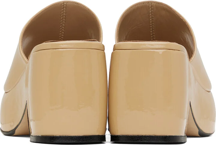 BY FAR Beige Leroy Heeled Sandals - Image 2