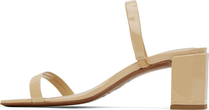 BY FAR Beige Tanya Sandals - Image 3