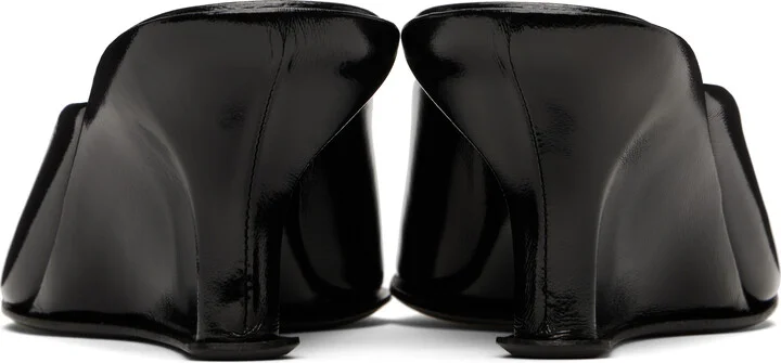 BY FAR Black Caroo Mules - Image 2