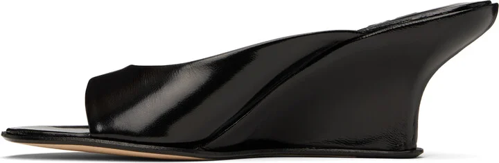 BY FAR Black Caroo Mules - Image 3