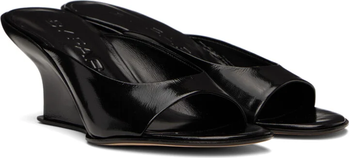 BY FAR Black Caroo Mules - Image 4