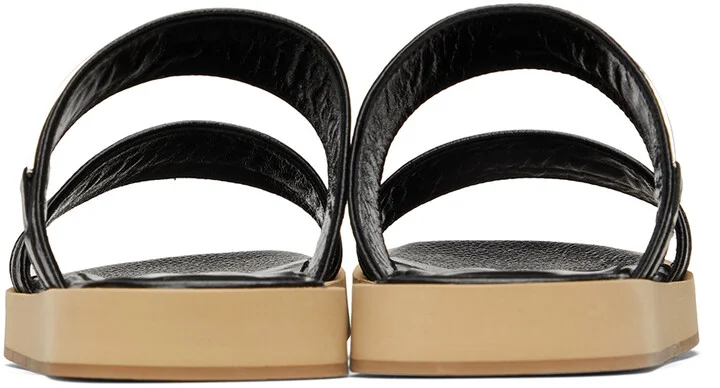 BY FAR Black Easy Sandals - Image 2