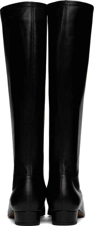 BY FAR Black Edie Tall Boots - Image 2