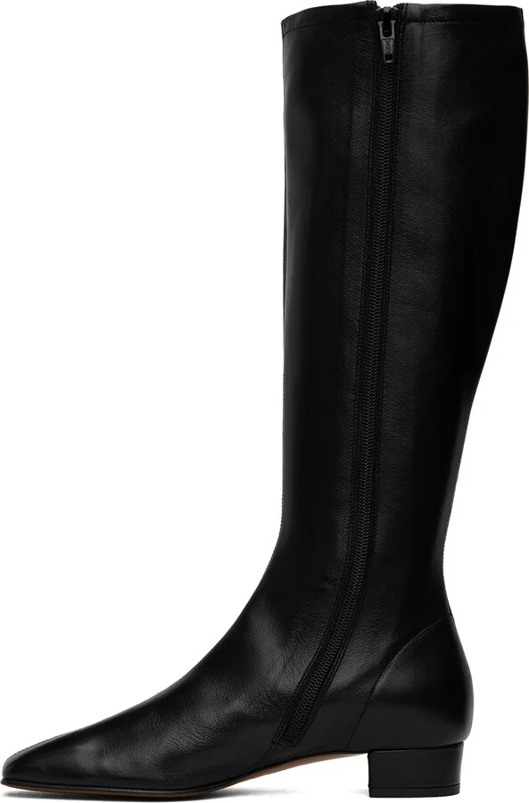 BY FAR Black Edie Tall Boots - Image 3