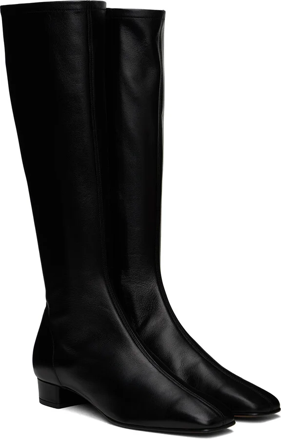 BY FAR Black Edie Tall Boots - Image 4
