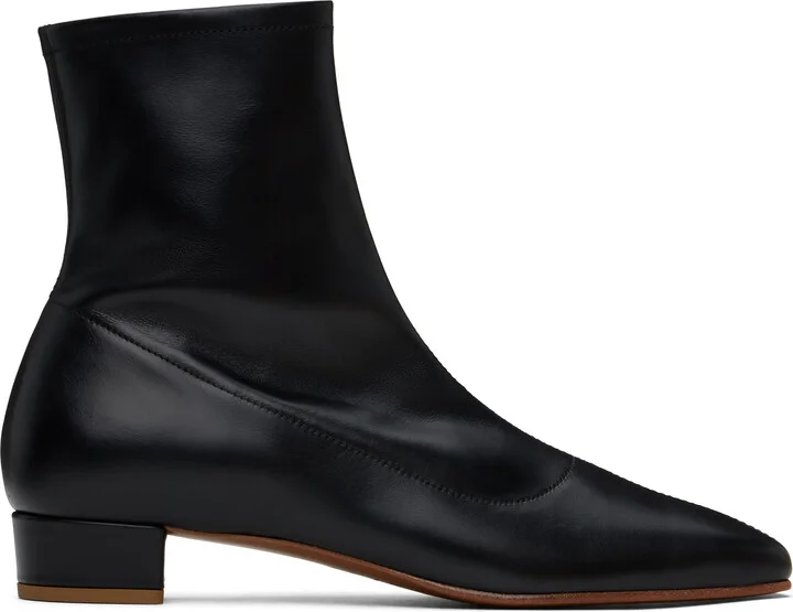 BY FAR Black Este Boots