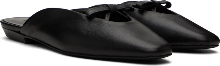 BY FAR Black Finn Mules - Image 4