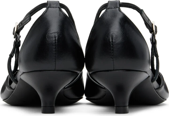 BY FAR Black Francine Heels - Image 2