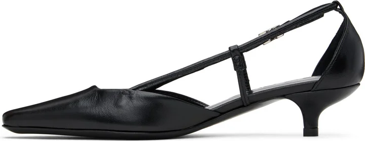 BY FAR Black Francine Heels - Image 3