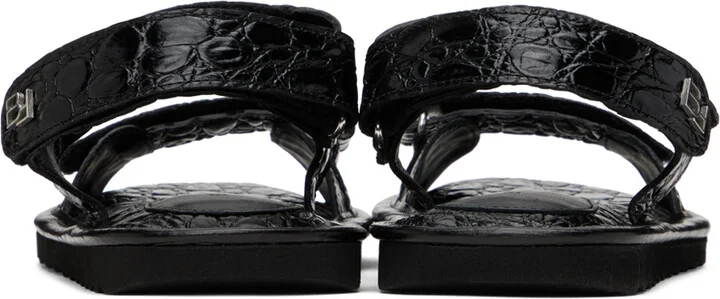 BY FAR Black Gideon Sandals - Image 2