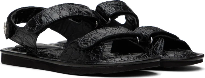 BY FAR Black Gideon Sandals - Image 4