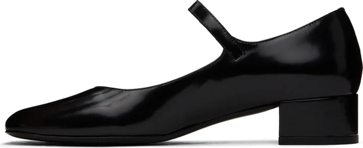 BY FAR Black Ginny Ballerina Flats - Image 3