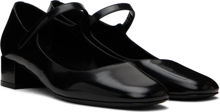 BY FAR Black Ginny Ballerina Flats - Image 4
