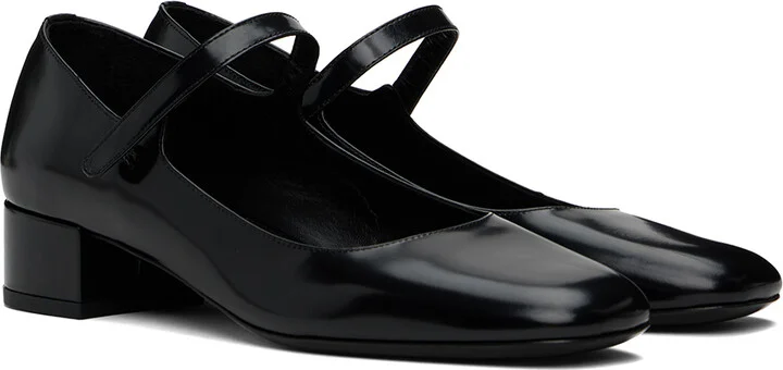 BY FAR Black Ginny Heels - Image 4