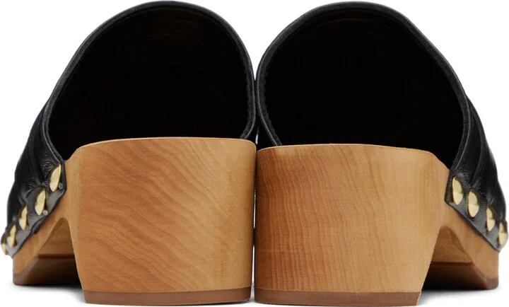 BY FAR Black Hans Clogs - Image 2