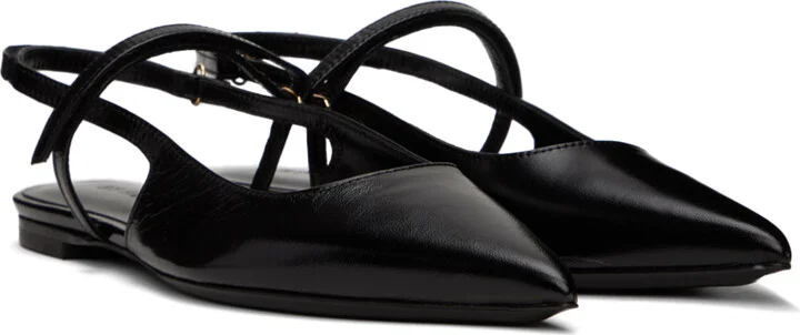 BY FAR Black Jess Ballerina Flats - Image 4