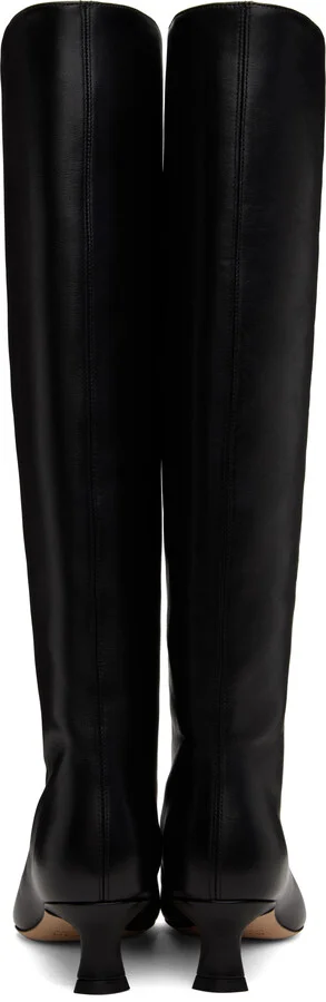 BY FAR Black Kitten Stevie 42 Tall Boots - Image 2