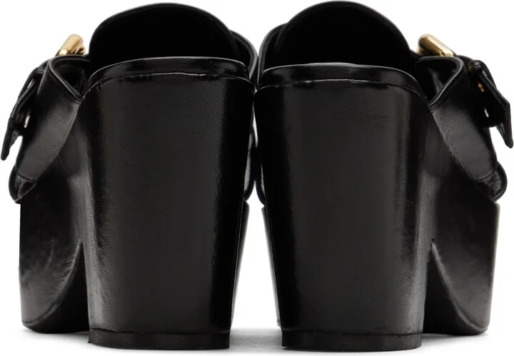 BY FAR Black Lenka Heeled Sandals - Image 2